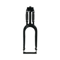 Tracer FK-DS20218135D 20'' Dual Classical Springer Fork with Disc Brake, For 3.0 FAT Tire 25.4mm