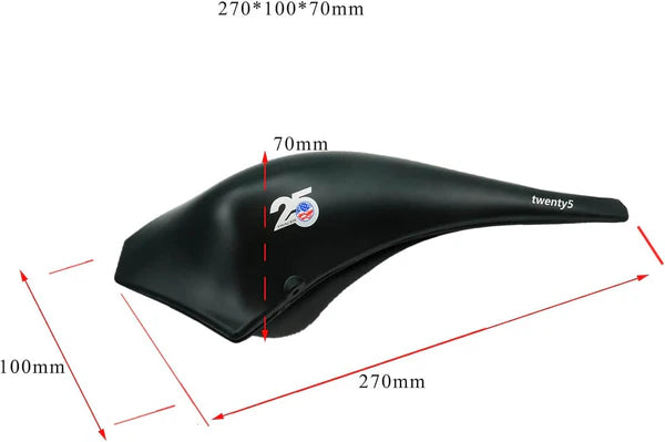 Tracer FM-Twenty5 E-Bike 26" Frame and Chain Guard for 26" x3.0, 4.0 Tyre