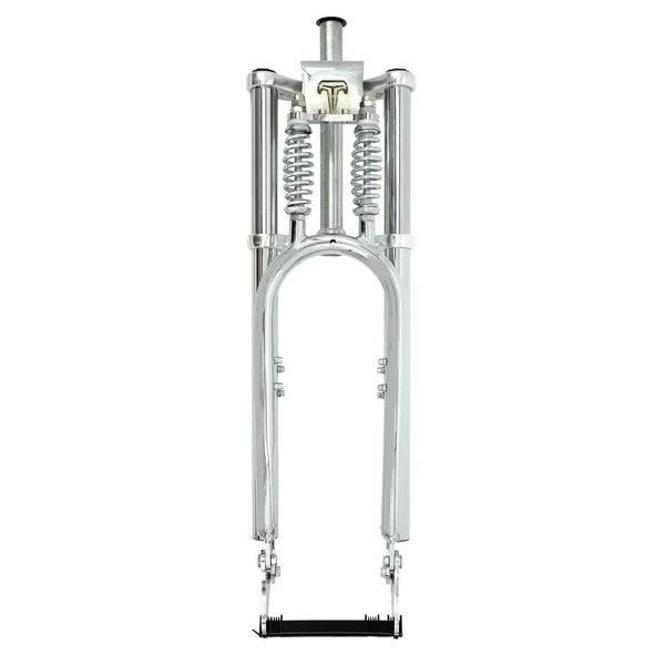 Tracer FK-GT640305145D8 26''-29'' Adjustable Dual Spring Fork for Disc Brake 1-1/8"(28.6mm)