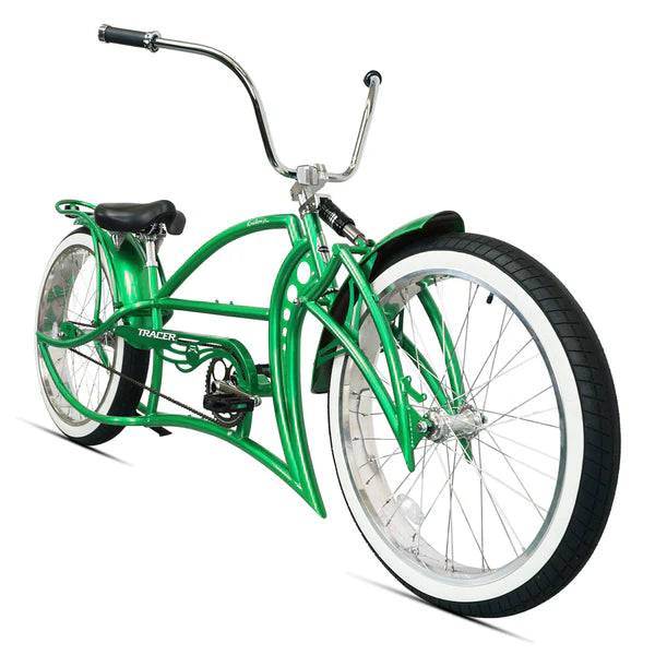 chopper lowrider bicycle for sale 26" Raider Pro DS7 7 Speed Fat Tires Bike Black Ride in style with the Tracer Scorpion Pro DTS 26 Chopper Bike Tracer Master 2.0 3I Internal