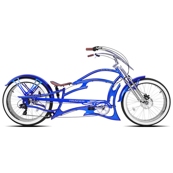 Tracer Raider Pro DS7 Stretch Chopper Cruiser Bike