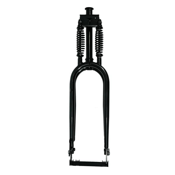 Tracer FK-DS26218135D8, 26" Dual Springer Classic Fork for Disc Brake 1-1/8"