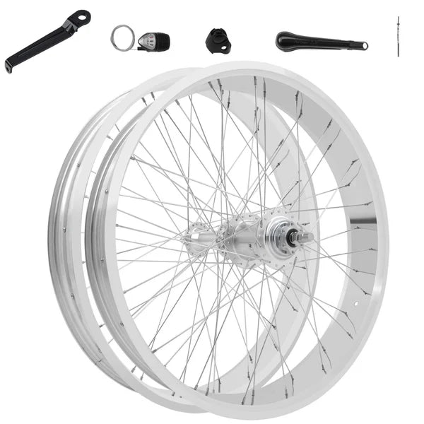 Tracer Wheel Set 26" Alloy Fat Rims Sturmey Archer SX-RK3 Inter 3-speed