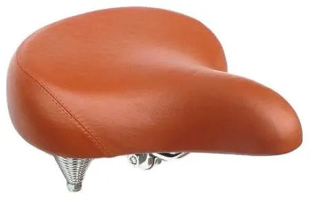 SADDLE - CRUISER BROWN W/CP SPRINGS 255 x 270mmL