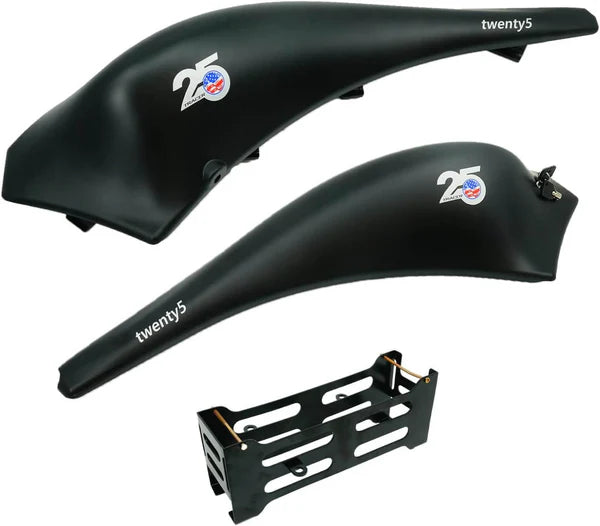 Tracer FM-Twenty5 E-Bike 26" Frame and Chain Guard for 26" x3.0, 4.0 Tyre